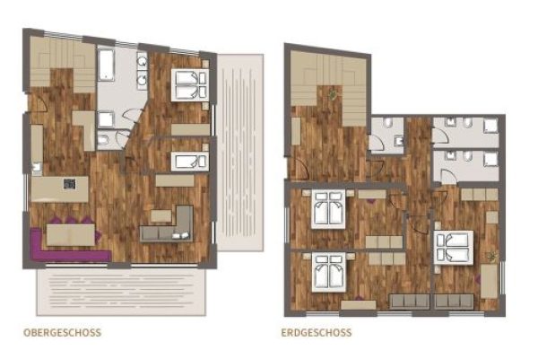 Appartement Knappensteig Zeitlos Premium Deluxe - 8-12 personen