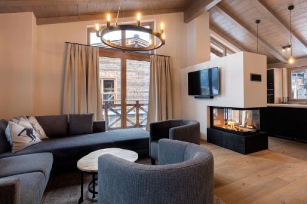 Chalet-appartement Das Neukirchen Maisonette Penthouse Typ 3b - met privé sauna - 8 personen