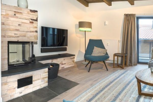 Appartement Kristall Plaza Niederau Penthouse met open haard en privé-sauna - 8-10 personen