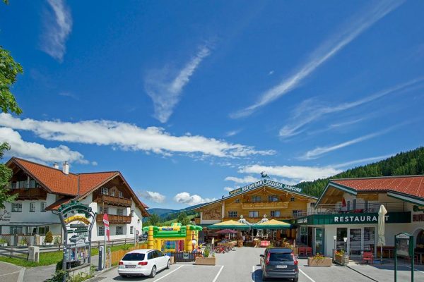 Jagdhof und Alpenfex